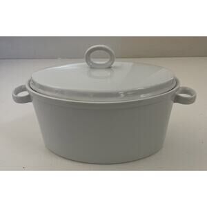 Mikasa Sophisticate Covered Casserole Dish K1990‎ Covered Serving Bowl JAPAN
